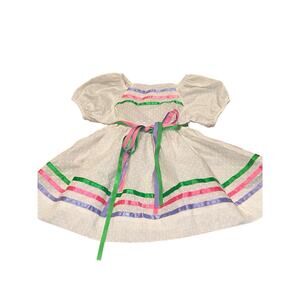 NWT Vintage Joseph LOVE Brand, 3T Ribbon Dress, Wooward & Lothrop